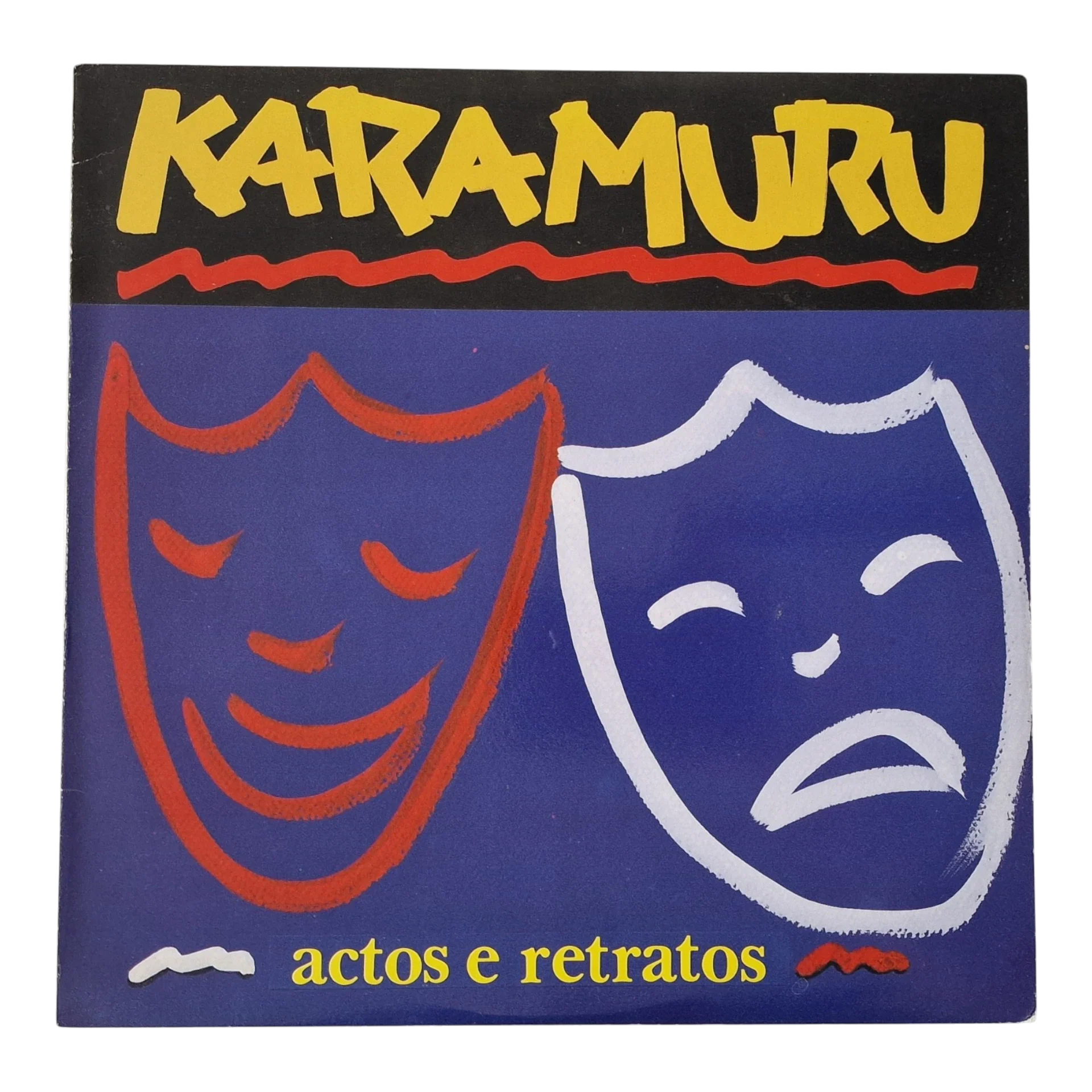 Karamuru – Actos E Retratos | LP Vinil Discossete Portugal 1991