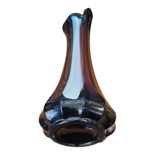 Jarra em Vidro Estilo Murano – Design Orgânico em Tons Fumados