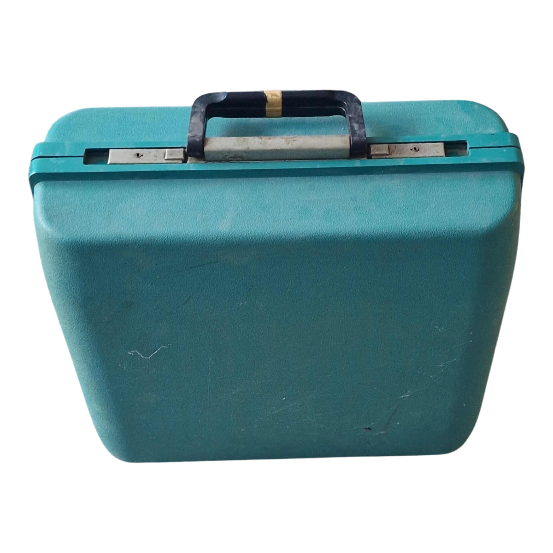 Máquina de Escrever Olivetti Studio 45 Vintage com Mala Original – Anos 60/70 – Azul Turquesa