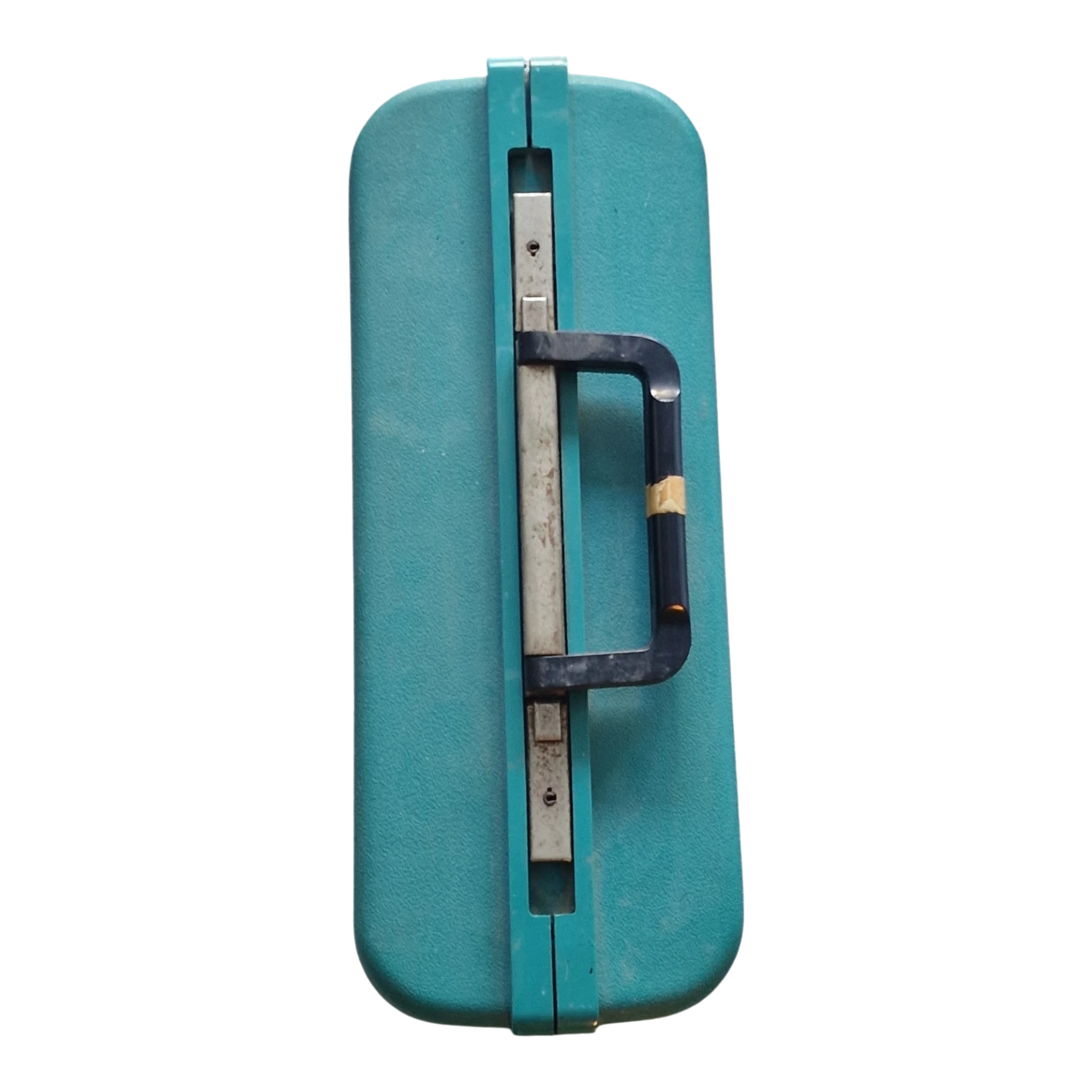 Máquina de Escrever Olivetti Studio 45 Vintage com Mala Original – Anos 60/70 – Azul Turquesa