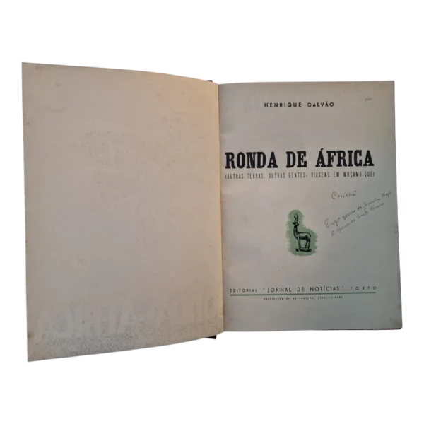 Ronda de África – Henrique Galvão – Volumes 1 e 2 – Editorial Jornal de Notícias