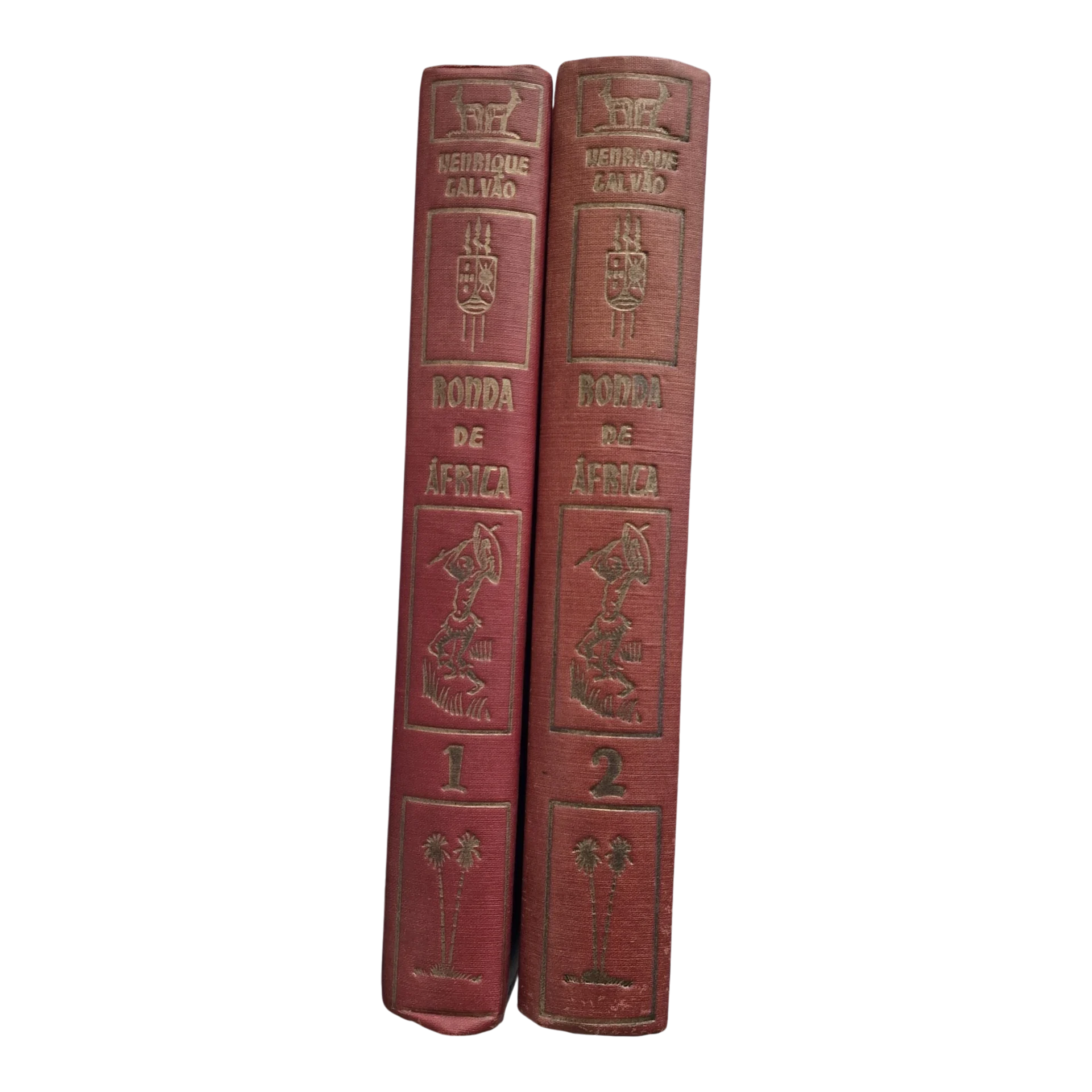 Ronda de África – Henrique Galvão – Volumes 1 e 2 – Editorial Jornal de Notícias