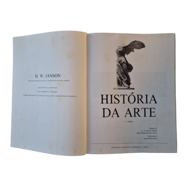 H. W. Janson – História da Arte | Fundação Calouste Gulbenkian | 1992