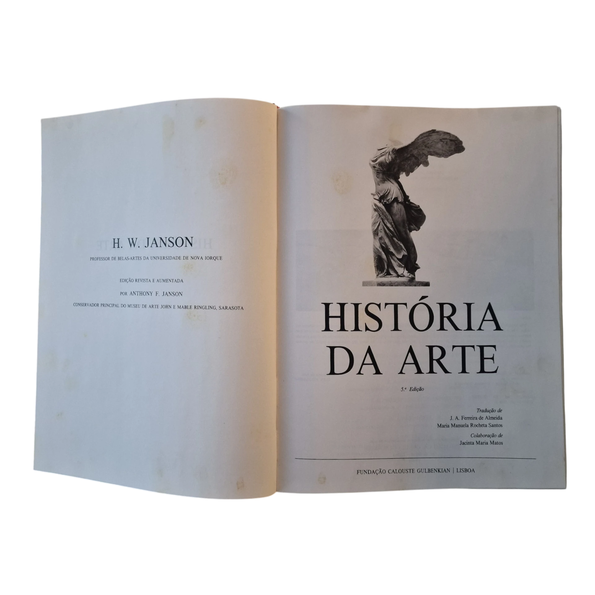 H. W. Janson – História da Arte | Fundação Calouste Gulbenkian | 1992
