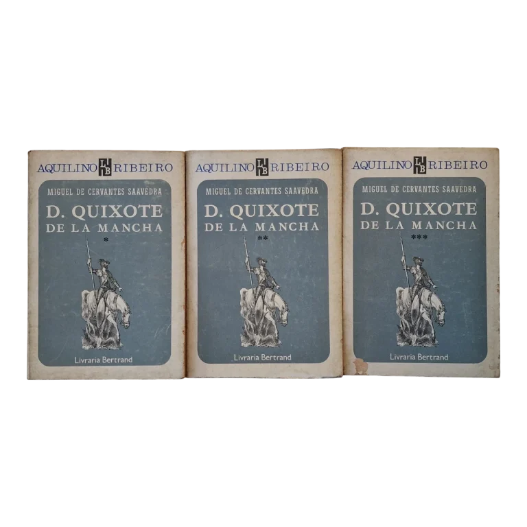 D. Quixote de la Mancha – Miguel de Cervantes -1959 – Livraria Bertrand