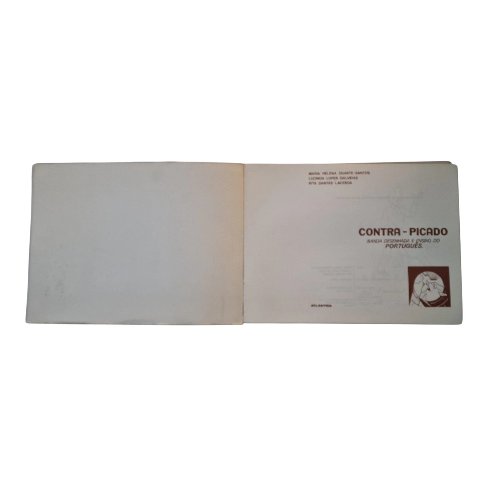 Contra-picado: Banda Desenhada e Ensino do Português — Maria Helena Duarte-Santos, Lucinda Lopes Galveias e Rita Dantas Lacerda (1979)