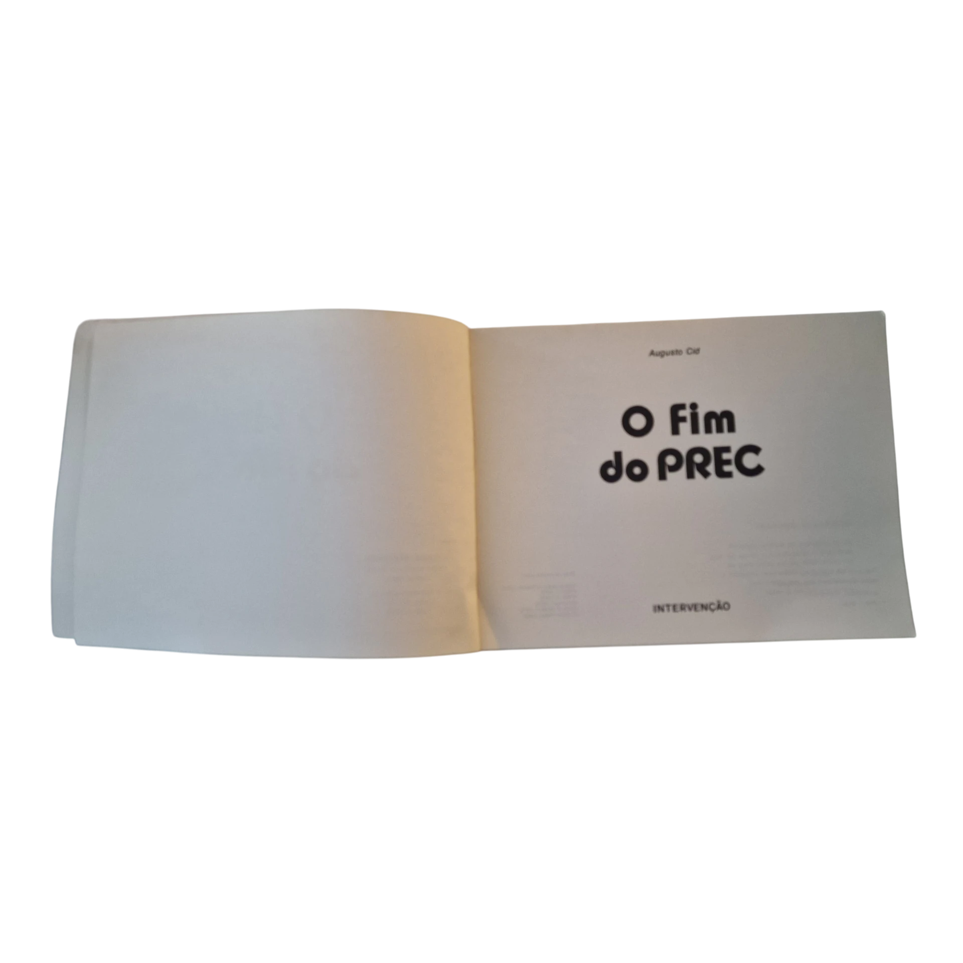 O Fim do PREC – Augusto Cid (1980)