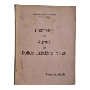 Prontuário do Agente da Polícia Judiciária Militar – Anastácio Rodrigues Vicente (1964)