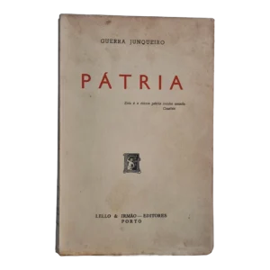 Pátria - Guerra Junqueiro - Lello & Irmão - 1978 - 10ª Edição