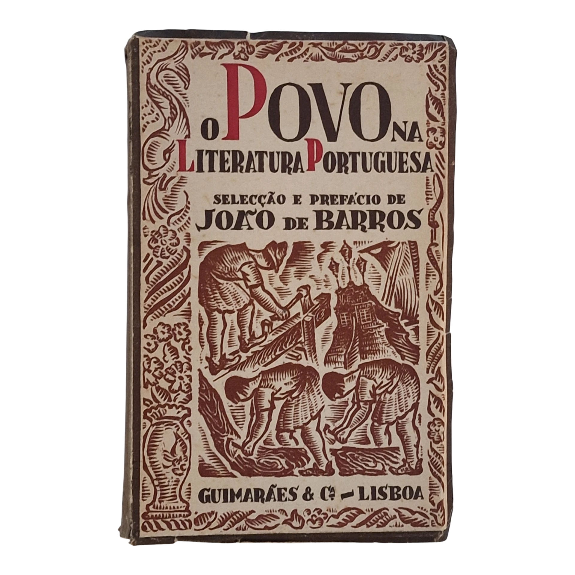 O Povo na Literatura Portuguesa - João de Barros - Guimarães & Cª