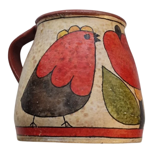Caneca em Cerâmica Popular Portuguesa Carmo Saúde 1984 — Portugal
