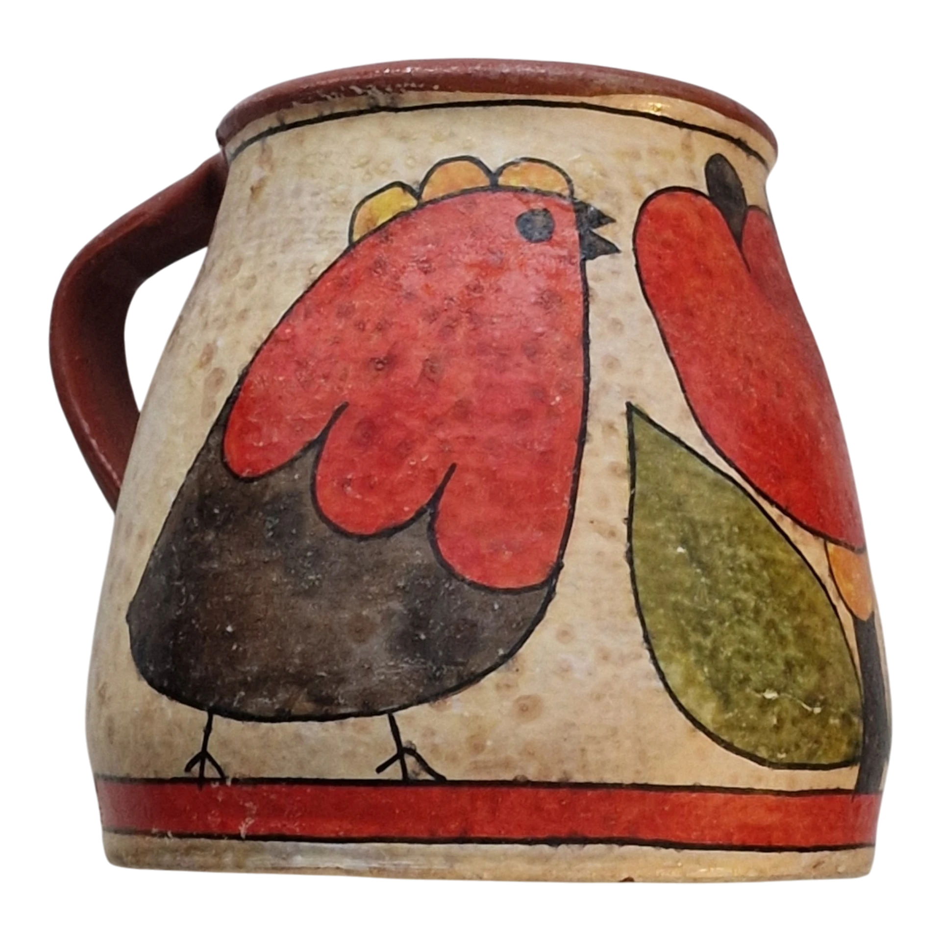 Caneca em Cerâmica Popular Portuguesa Carmo Saúde 1984 — Portugal