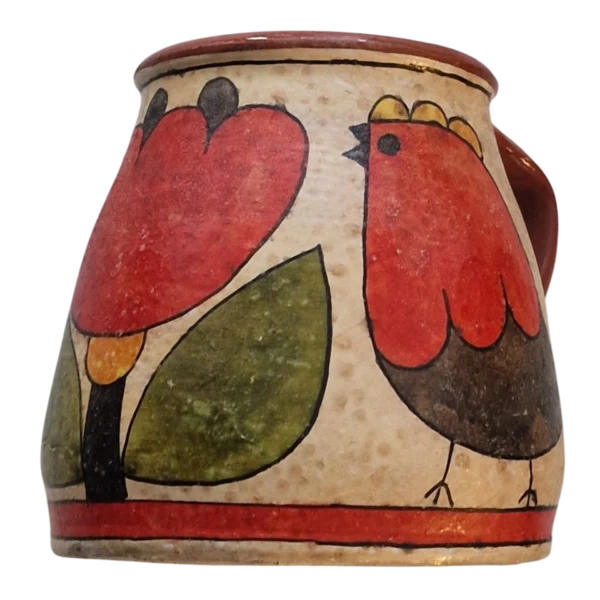 Caneca em Cerâmica Popular Portuguesa Carmo Saúde 1984 — Portugal