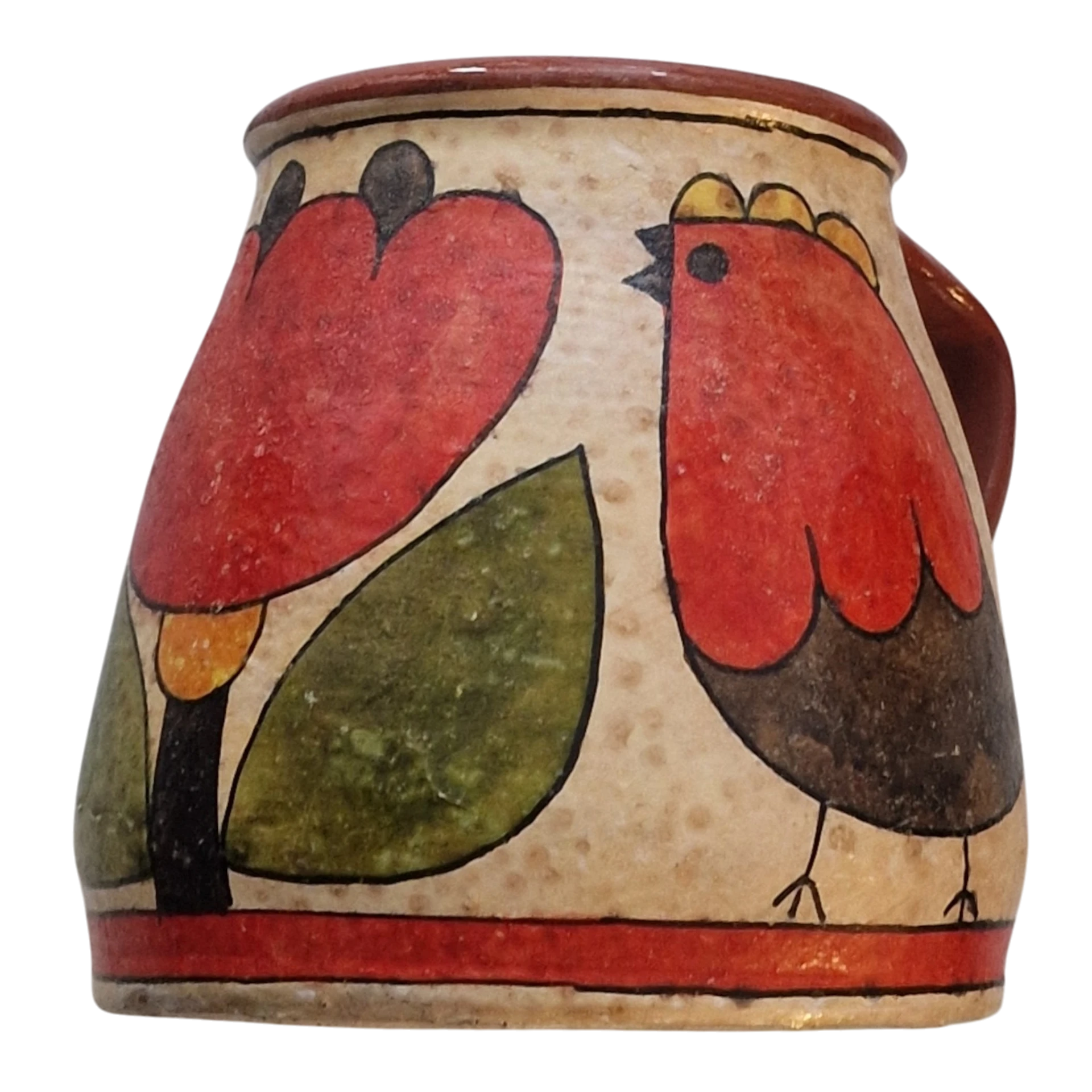 Caneca em Cerâmica Popular Portuguesa Carmo Saúde 1984 — Portugal