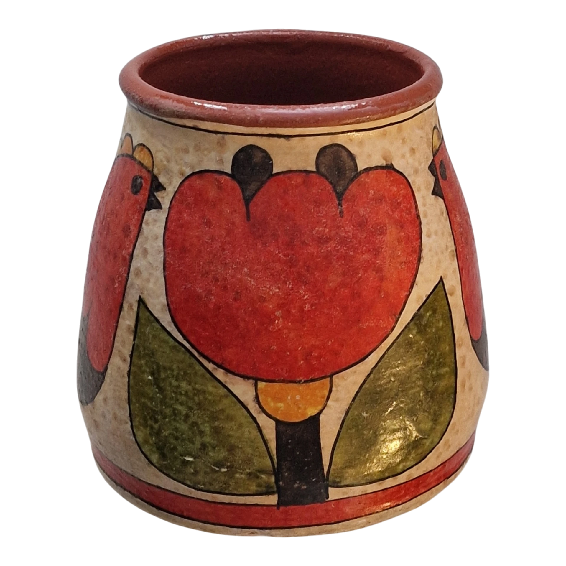 Caneca em Cerâmica Popular Portuguesa Carmo Saúde 1984 — Portugal