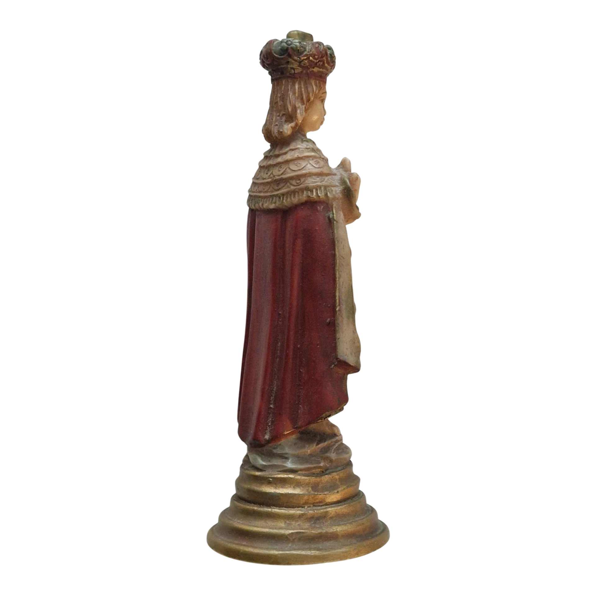 Menino Jesus de Praga em Marfinite Pintado à Mão 22 cm — Sirves, Portugal