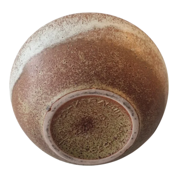 Vaso Scheurich Keramik 18,5 cm em Grés Fat Lava — Alemanha Ocidental, anos 60/70