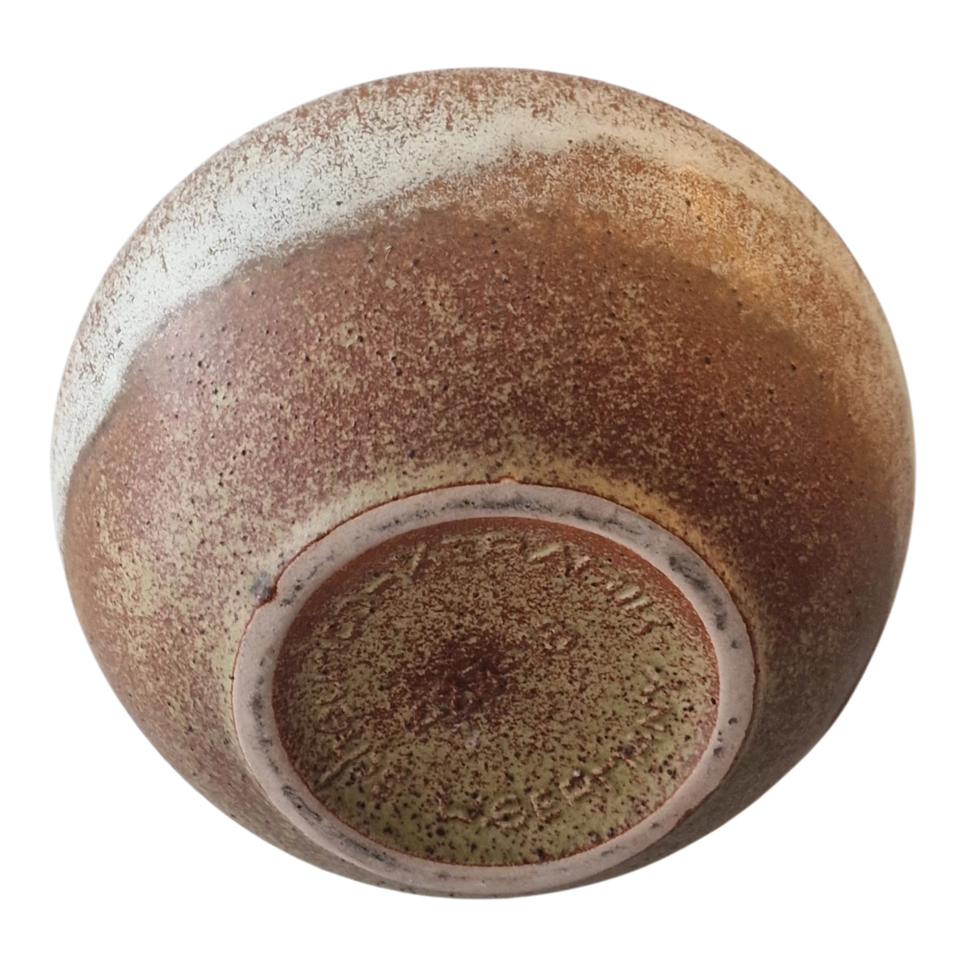 Vaso Scheurich Keramik 18,5 cm em Grés Fat Lava — Alemanha Ocidental, anos 60/70