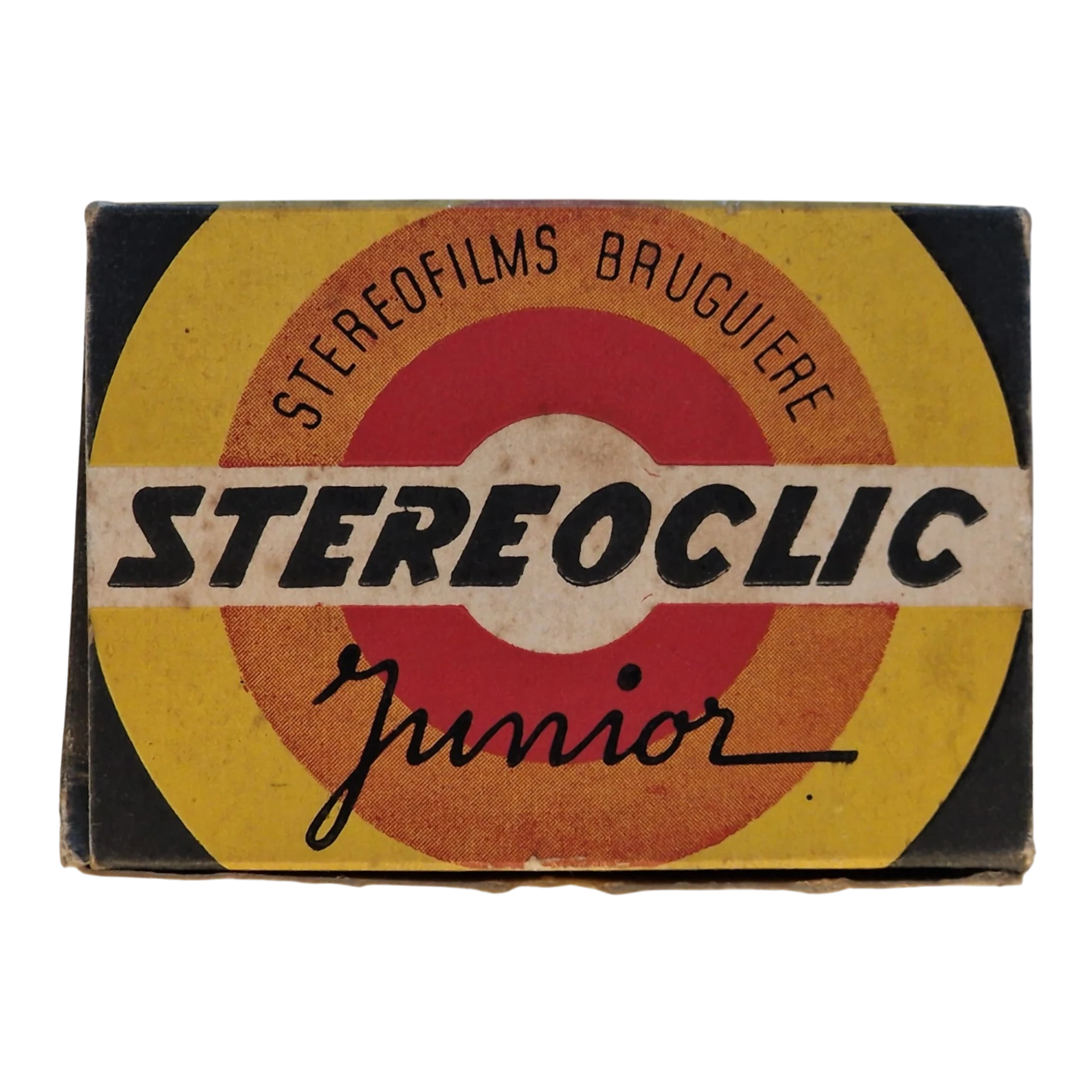 Conjunto Estereoscópico Vintage “Stereoclic Junior” com Estereocartes Bruguière Paris — França, c. 1950-1960