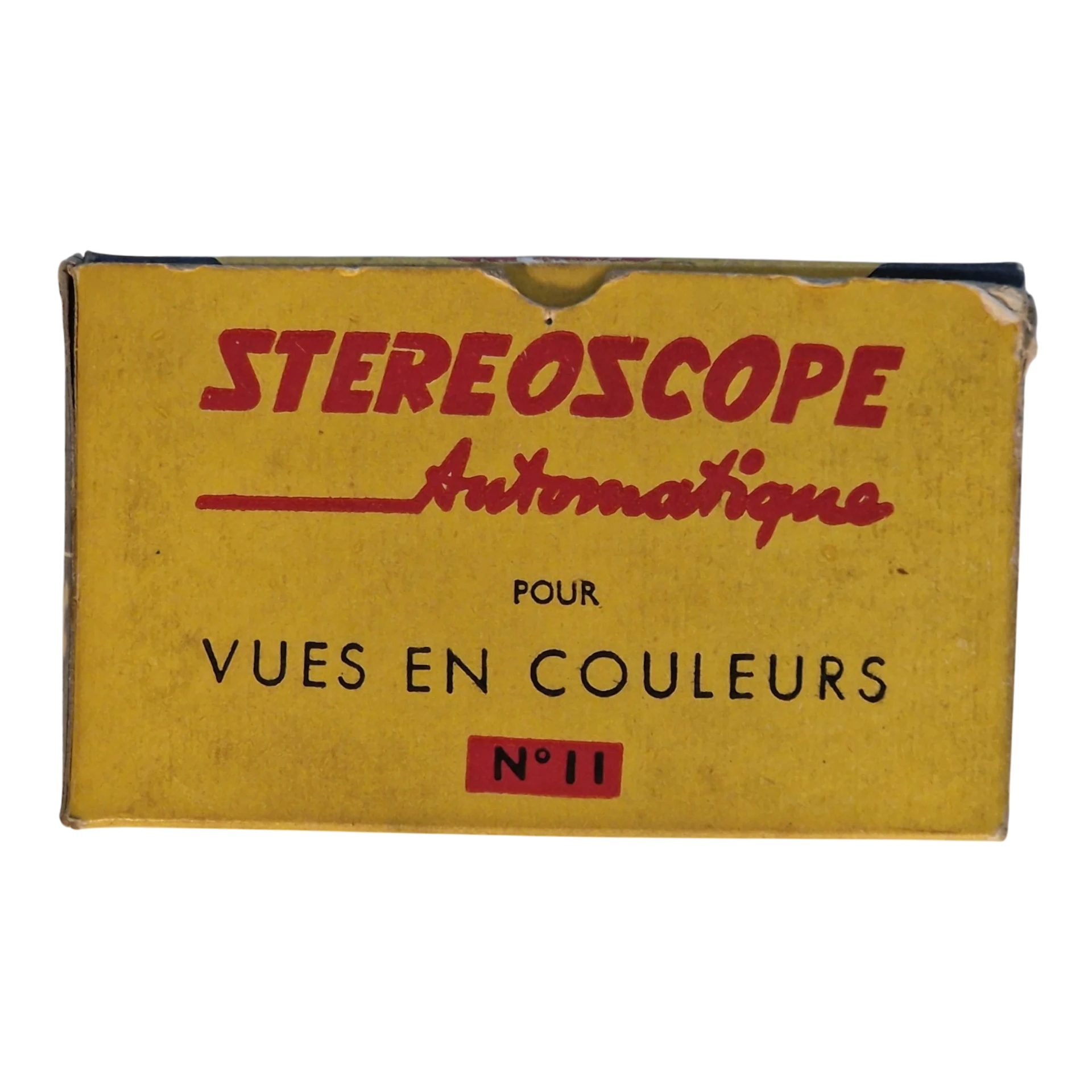 Conjunto Estereoscópico Vintage “Stereoclic Junior” com Estereocartes Bruguière Paris — França, c. 1950-1960