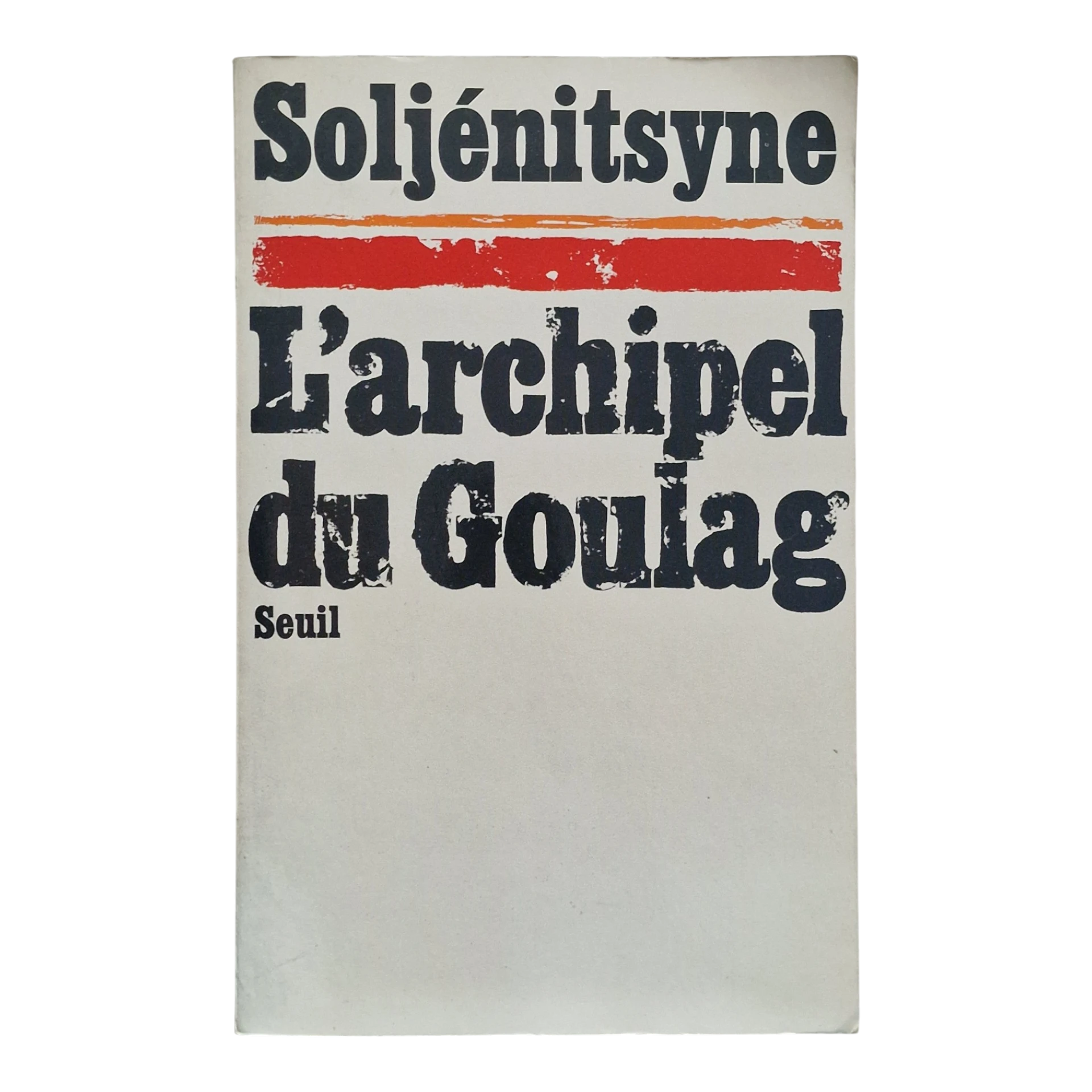 L’Archipel du Goulag (1918–1956) – Alexandre Soljenitsyne – Éditions du Seuil – 2 Volumes