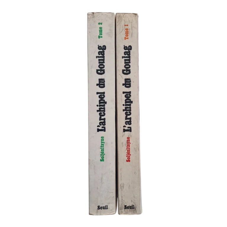 L’Archipel du Goulag (1918–1956) – Alexandre Soljenitsyne – Éditions du Seuil – 2 Volumes