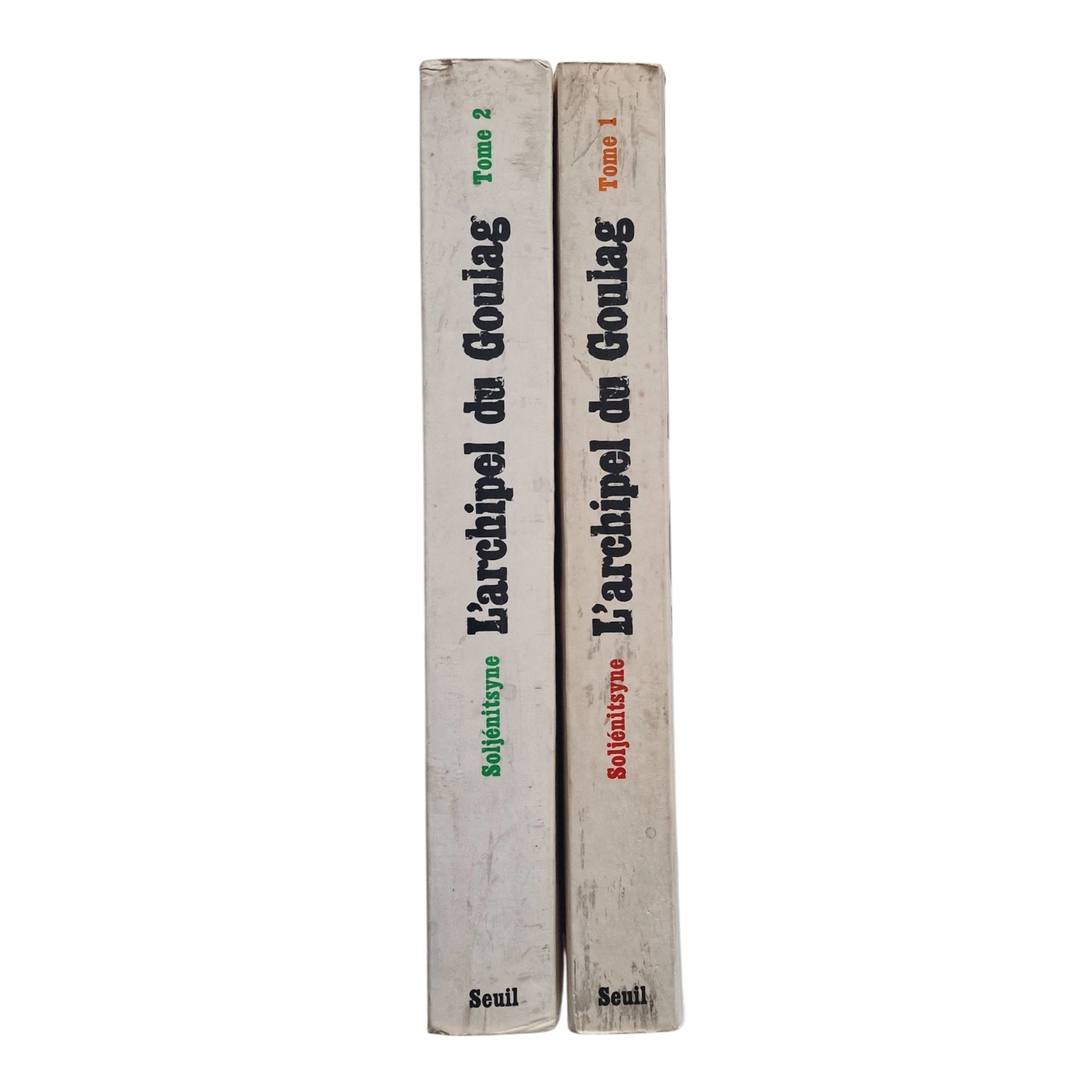 L’Archipel du Goulag (1918–1956) – Alexandre Soljenitsyne – Éditions du Seuil – 2 Volumes