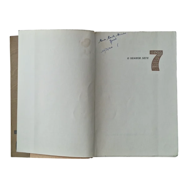 O Senhor Sete – Trindade Coelho – Portugália Editora – 1961 – Edição Comemorativa
