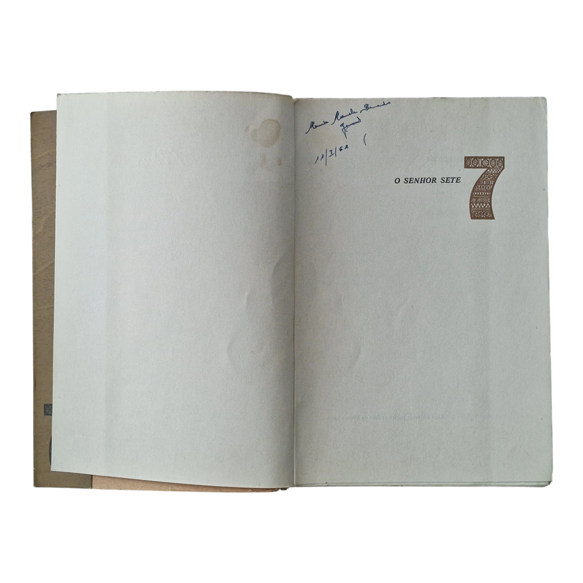 O Senhor Sete – Trindade Coelho – Portugália Editora – 1961 – Edição Comemorativa