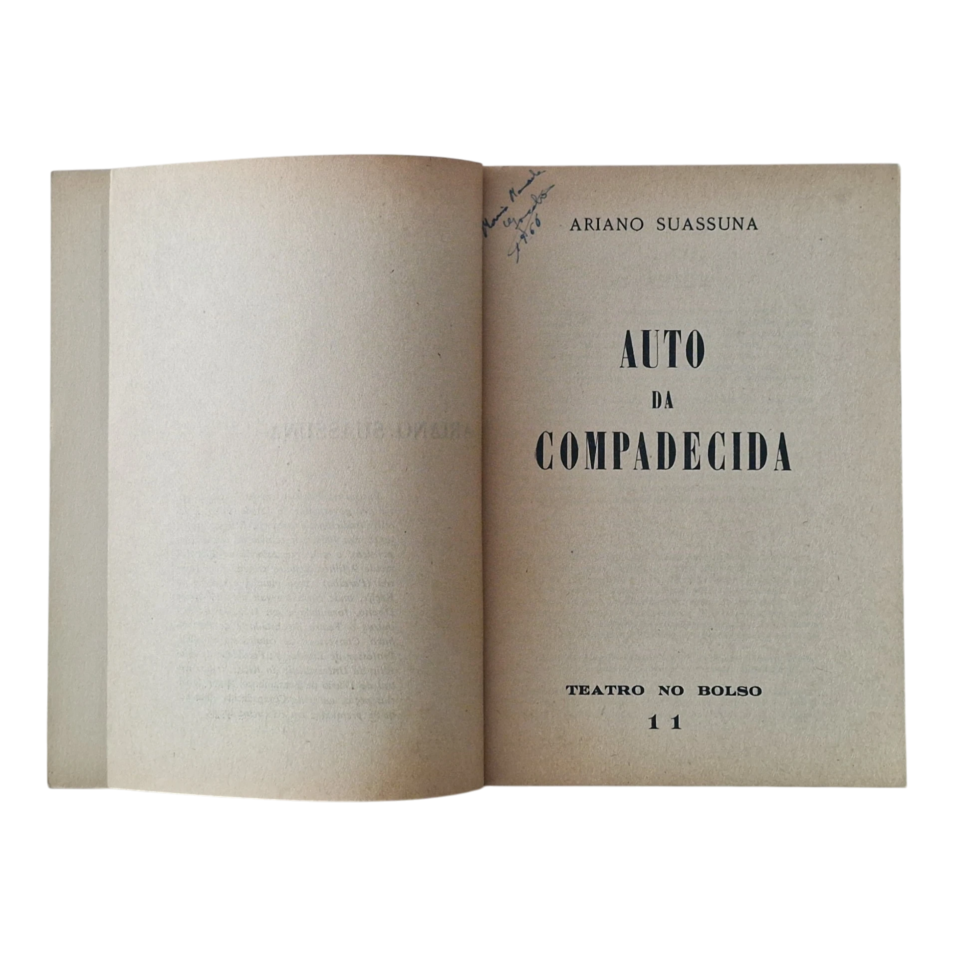 Auto da Compadecida – Ariano Suassuna - Teatro no Bolso N.11