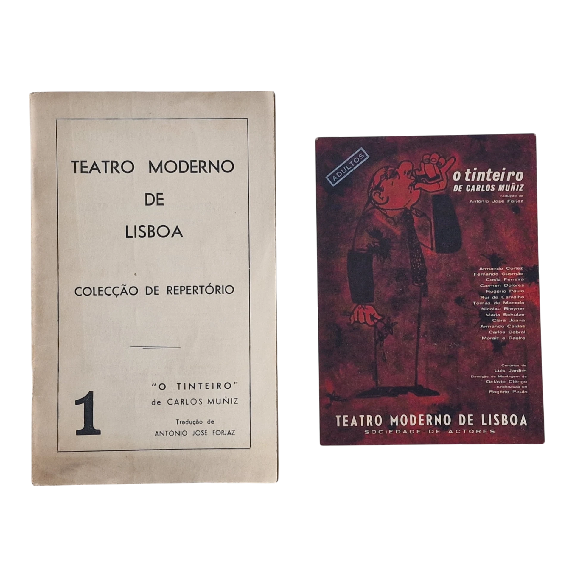 O Tinteiro – Carlos Muñiz - Teatro Moderno de Lisboa - Colecção de Repertório N. 1