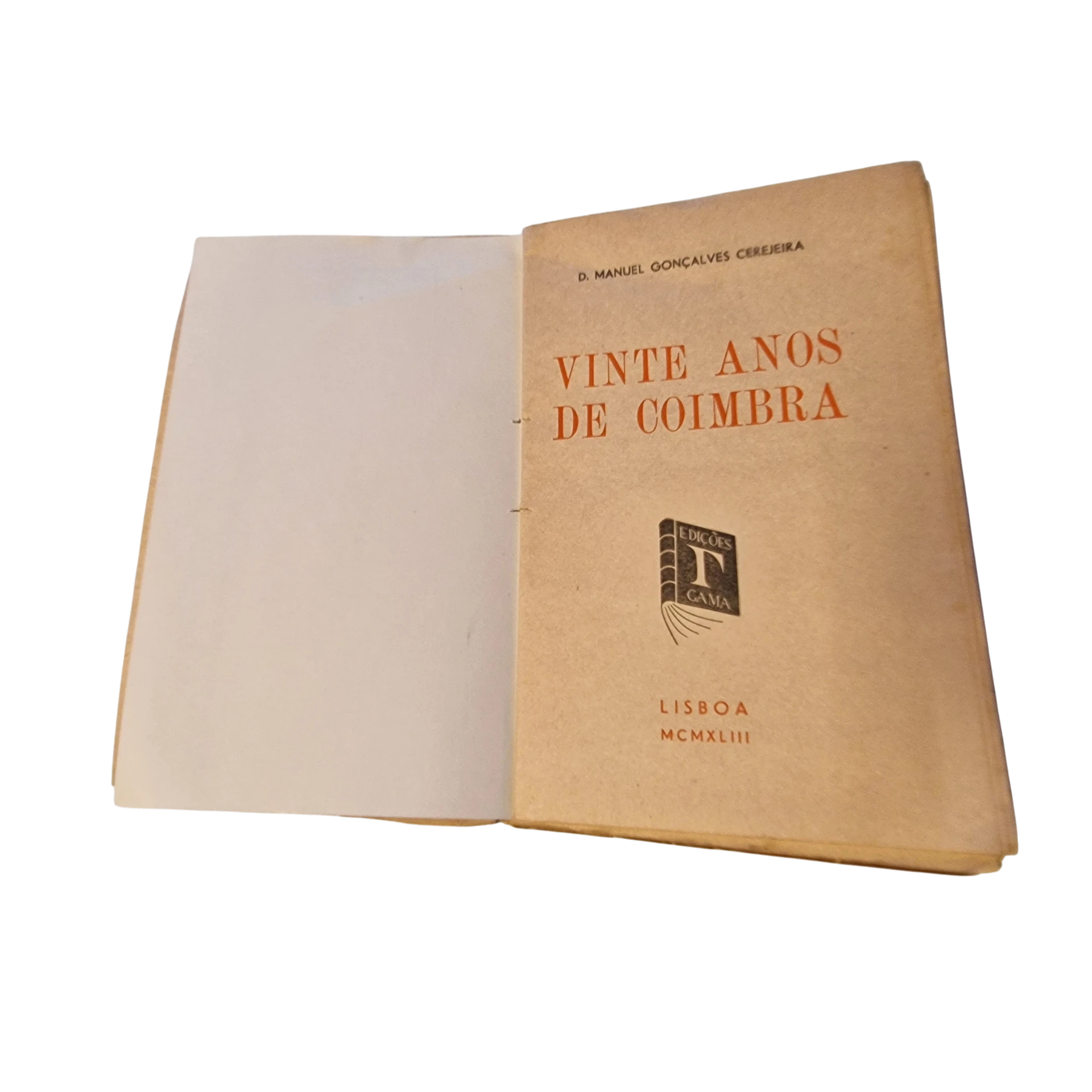 Vinte Anos de Coimbra - D. Manuel Gonçalves Cerejeira (1943)