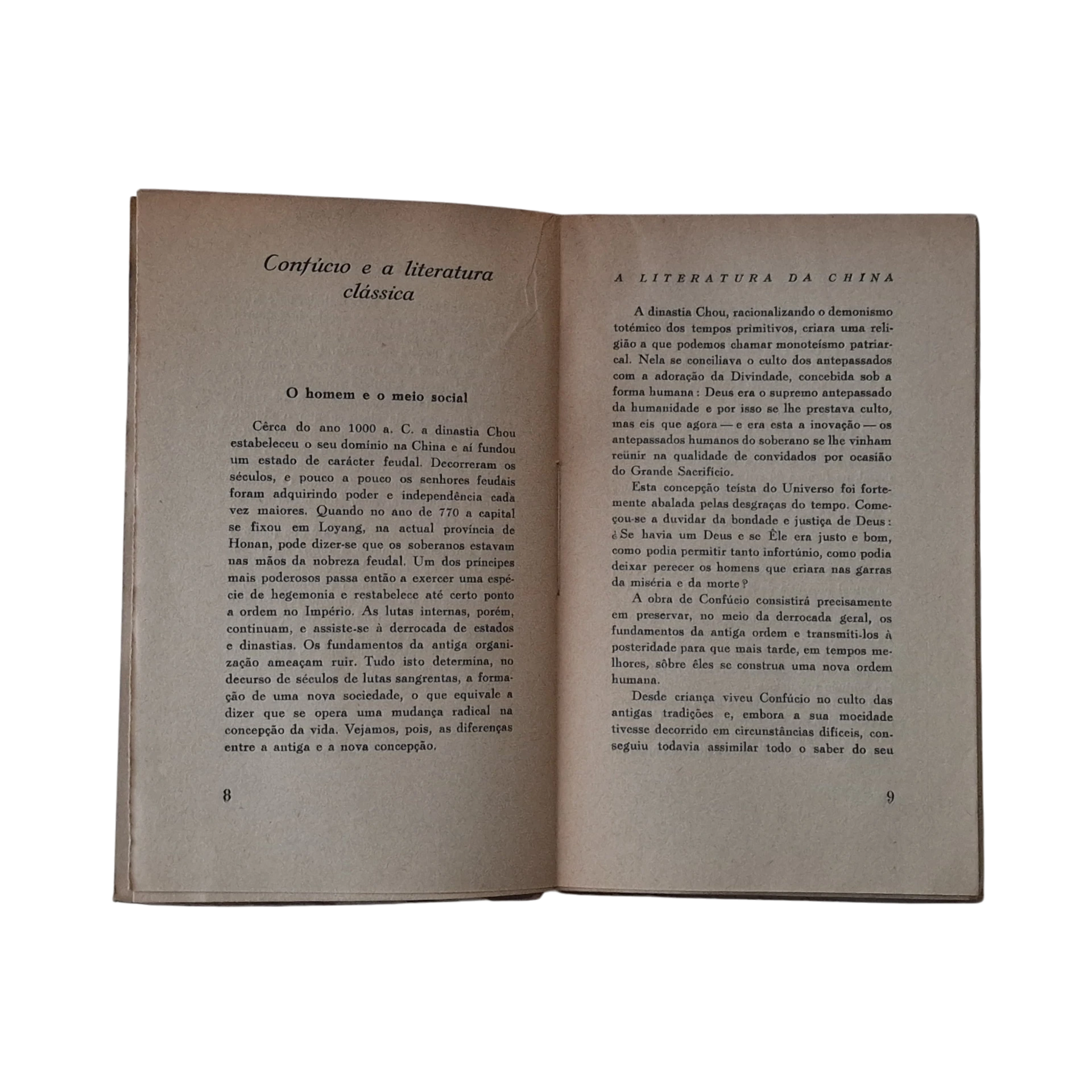 A Literatura da China – Francis G. Kenneth - Mosaico da Cultura - Editora Argo - 1927
