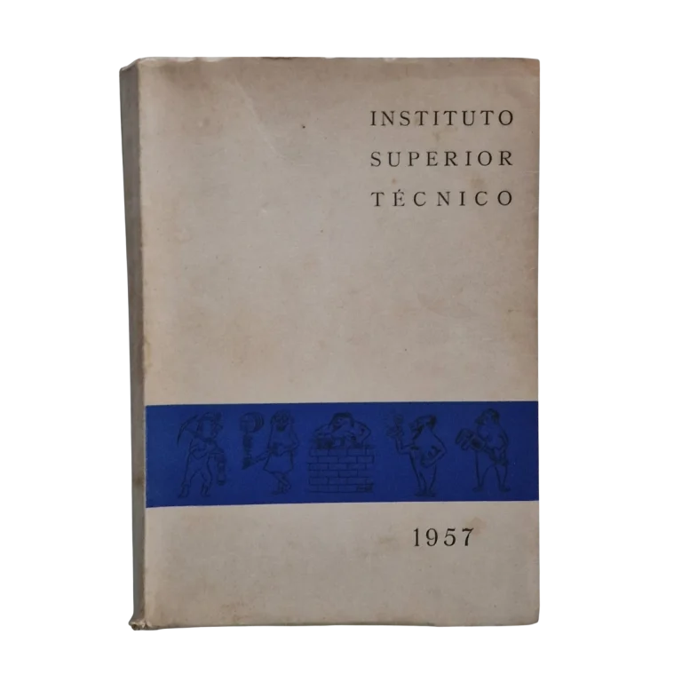 Finalistas do Instituto Superior Técnico 1957 – Anuário Académico Vintage