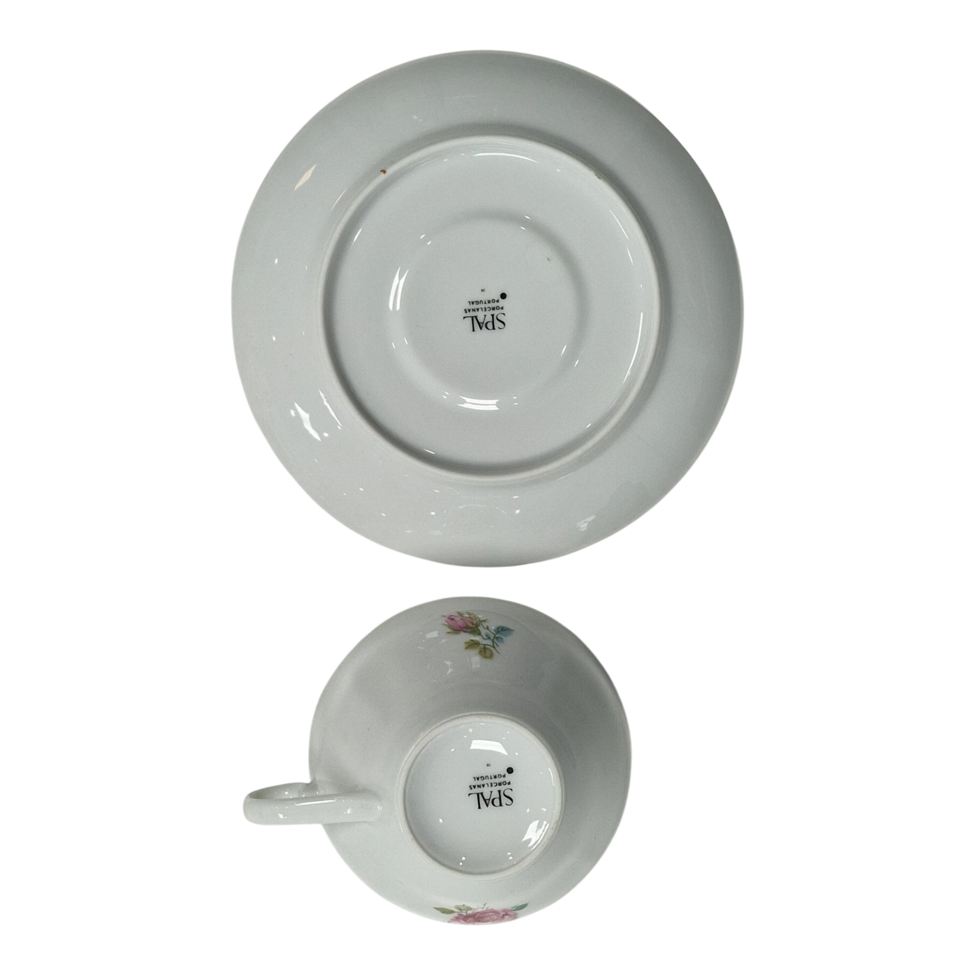 Conjunto de Chá SPAL Porcelanas Portugal 15 Peças Anos 80/90