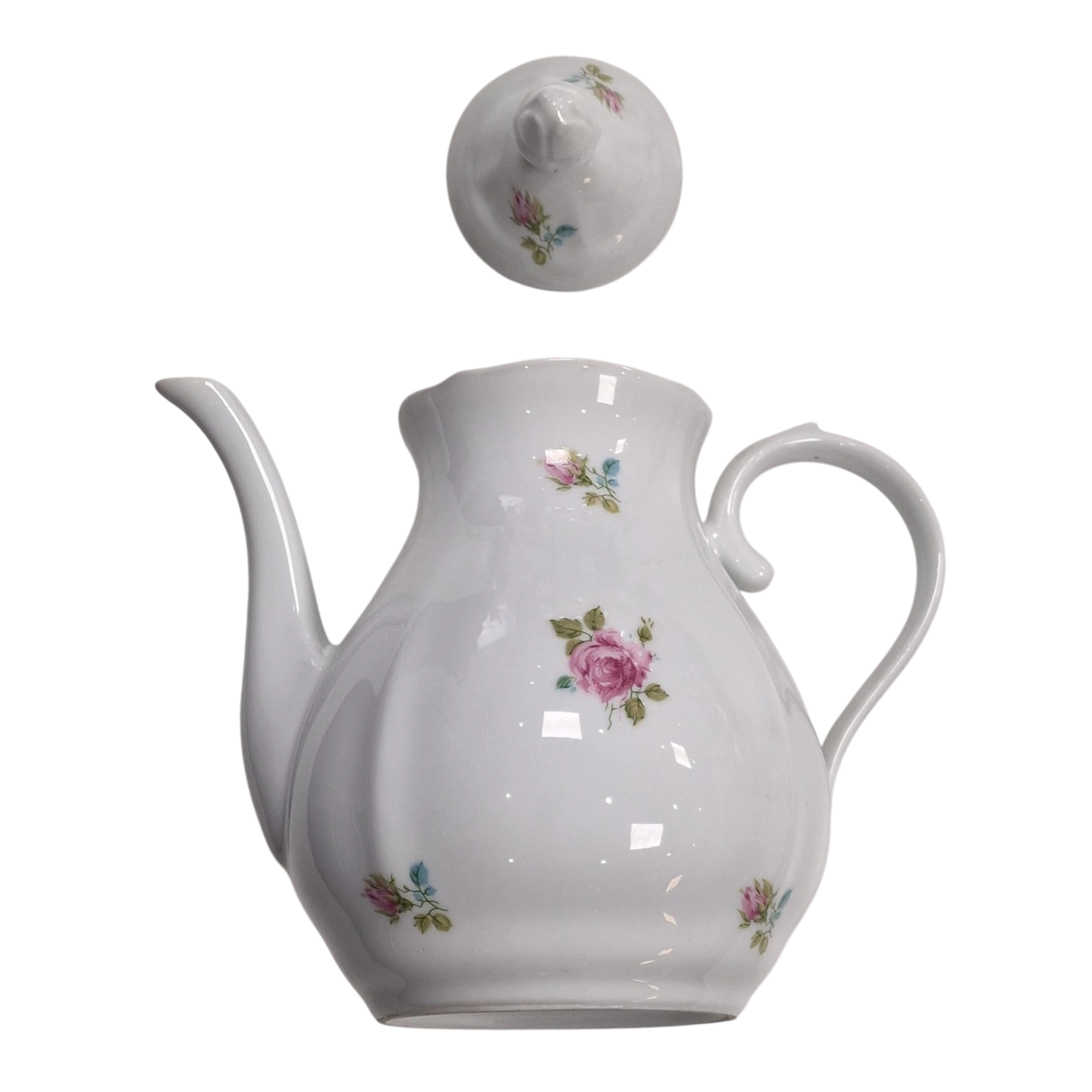 Conjunto de Chá SPAL Porcelanas Portugal 15 Peças Anos 80/90
