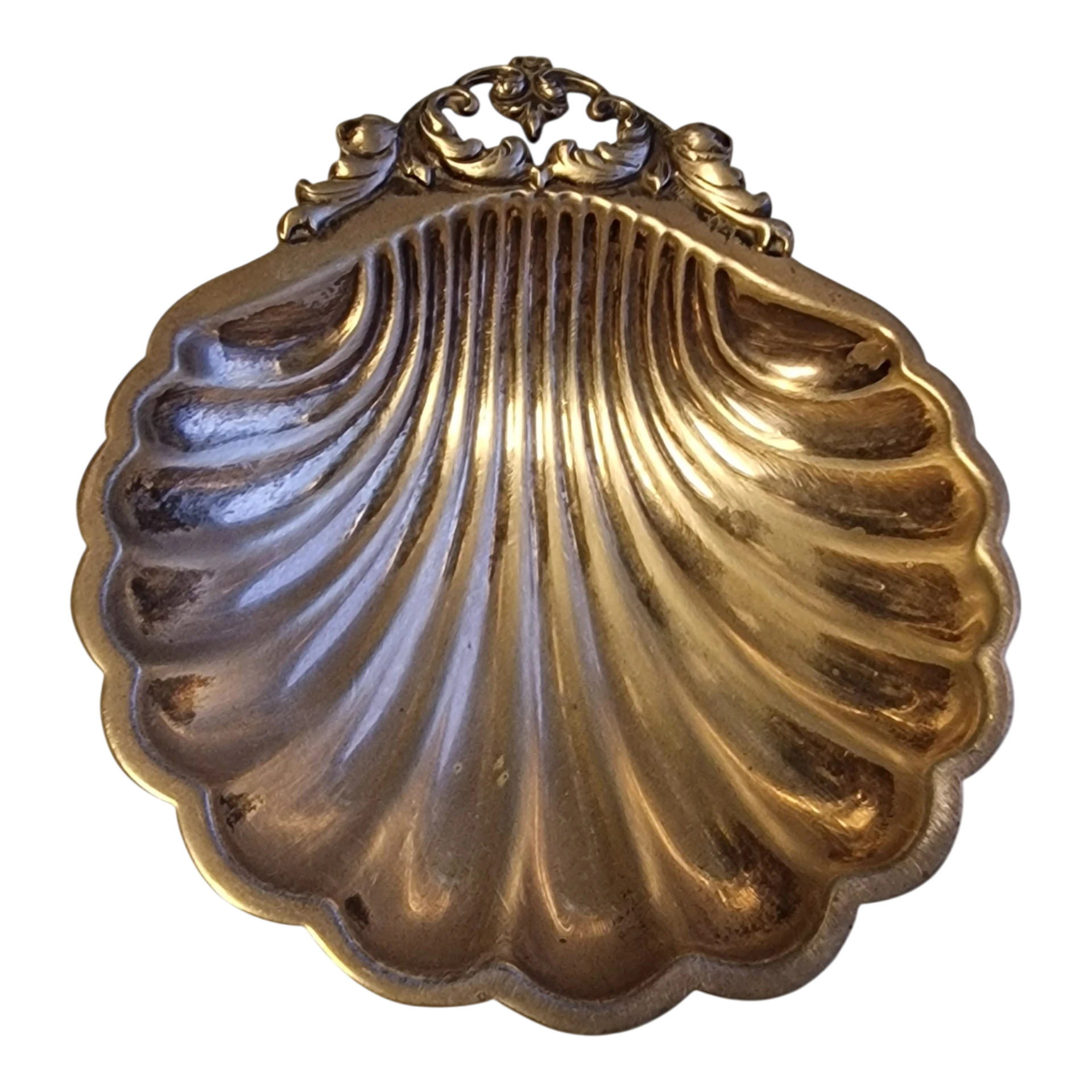 Concha em Prata Portuguesa Topázio 835 – 47 g – 12 x 10 cm