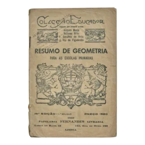 Resumo de Geometria para as Escolas Primárias – Coleção Educador – 19.ª Edição