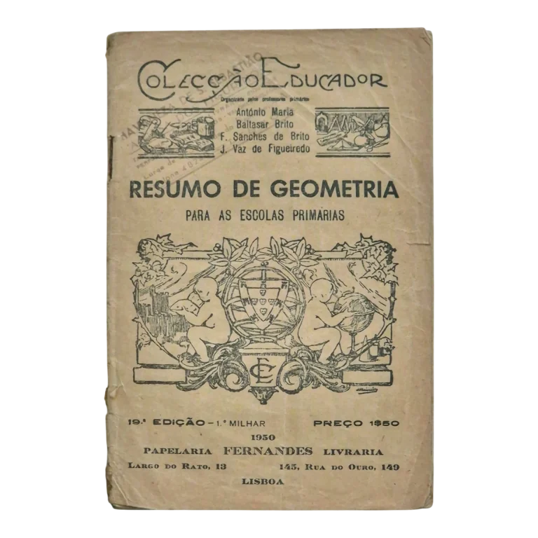 Resumo de Geometria para as Escolas Primárias – Coleção Educador – 19.ª Edição