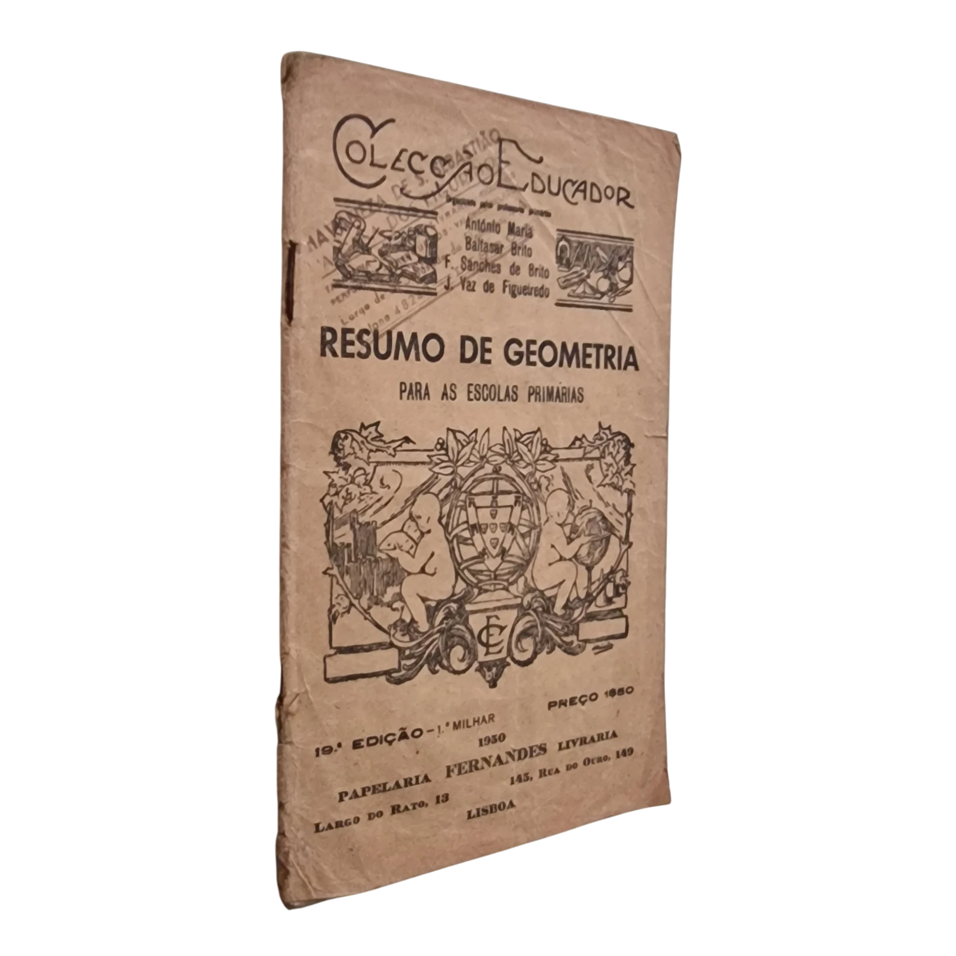 Resumo de Geometria para as Escolas Primárias – Coleção Educador – 19.ª Edição