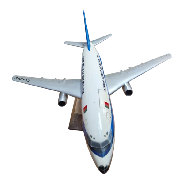 Maquete Boeing 737 DETA CR-BAC - PacMin Miniatures (c. anos 70)
