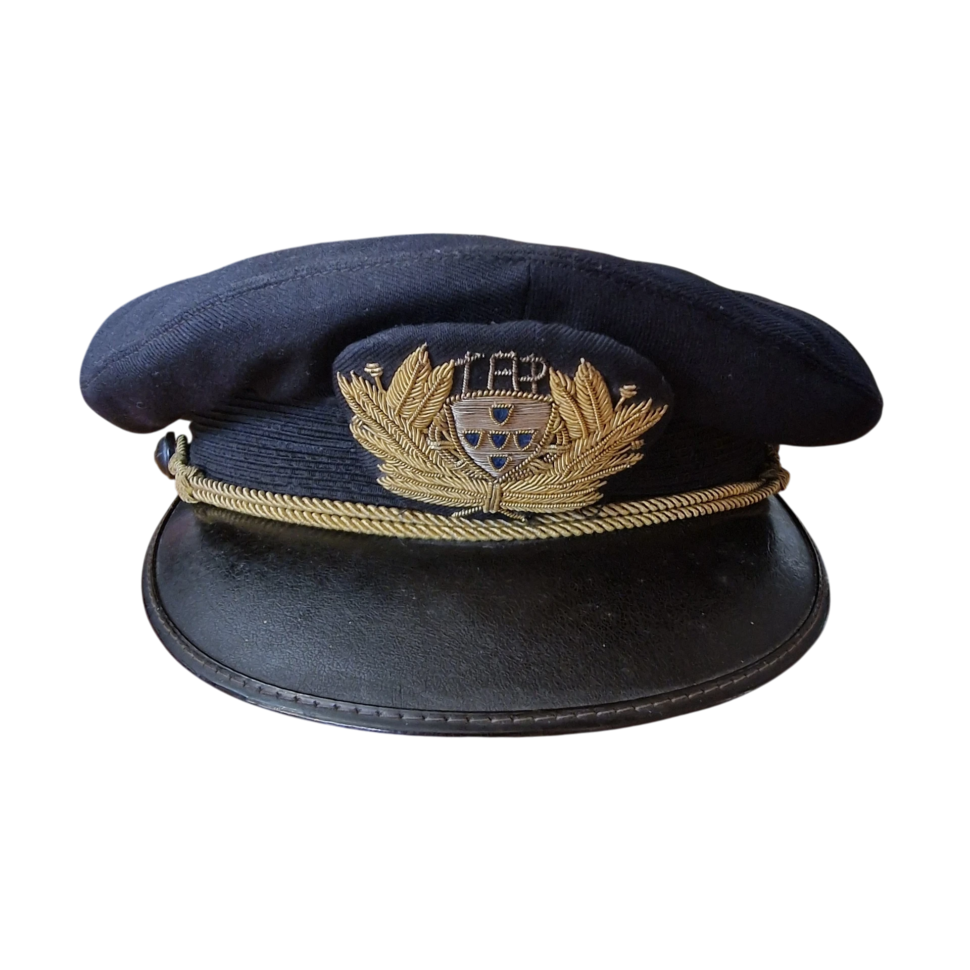 Chapéu de piloto TAP - Chapelaria Morais e Guerra Lda. (c. anos 60/70)
