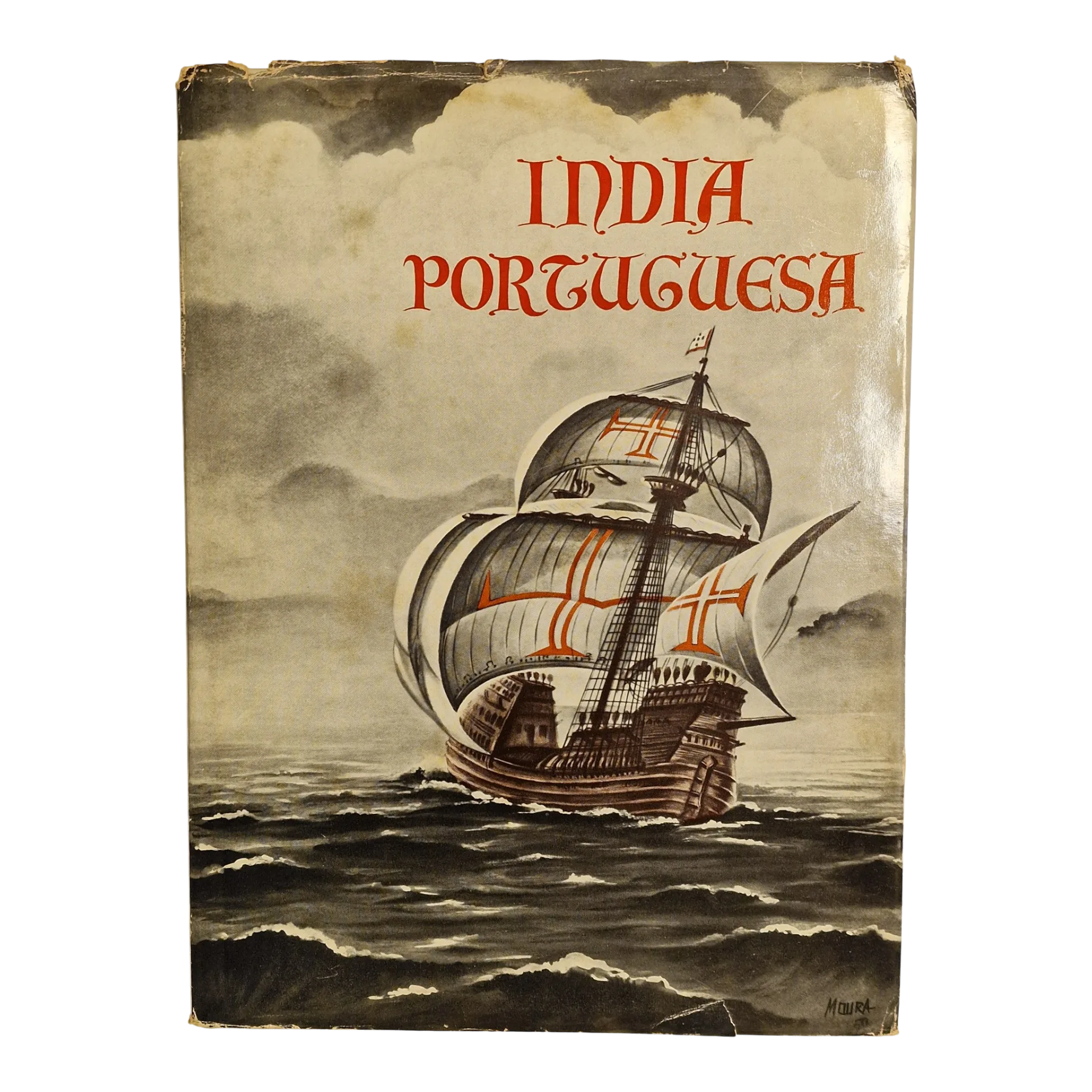 Índia Portuguesa - Frederic P. Marjay (1959) - Exemplar com Dedicatória Assinada