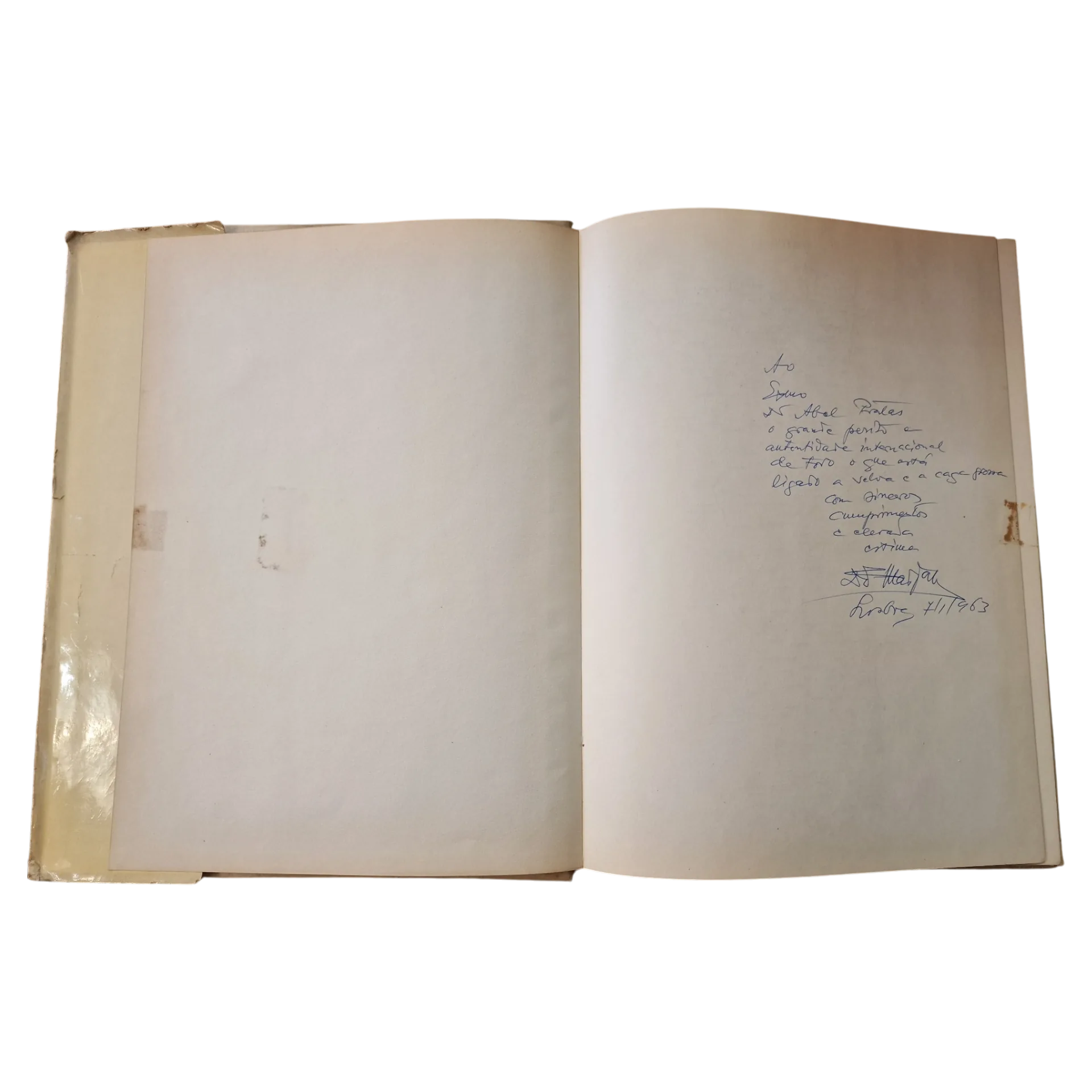 Portugal - Frederic P. Marjay (1962) - Exemplar com Dedicatória Assinada