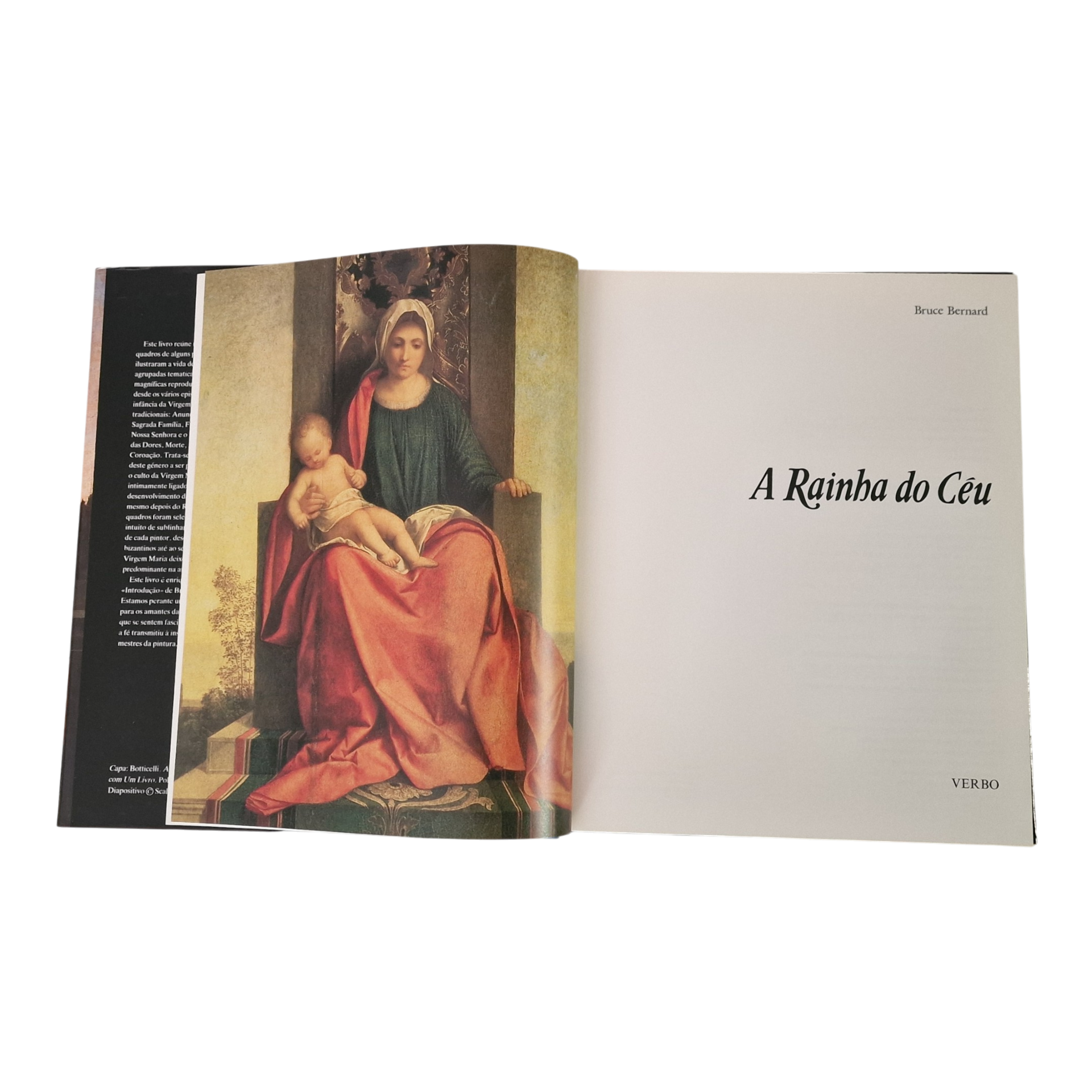 A Rainha do Céu – Bruce Bernard – 170 Reproduções de Arte Mariana (1989)