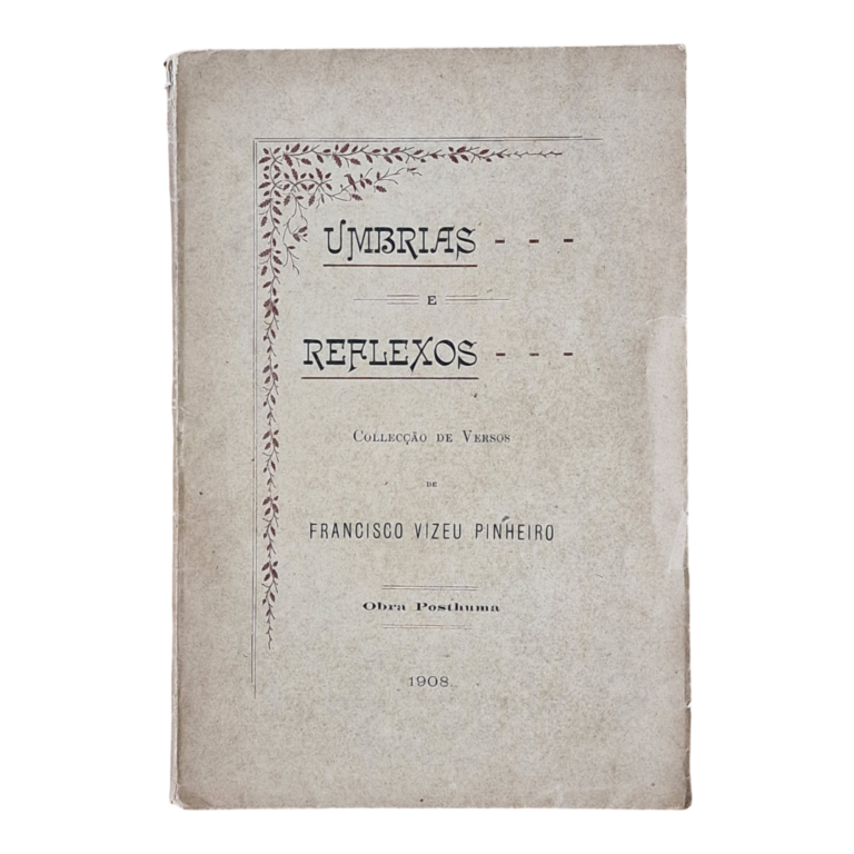 Umbrias e Reflexos – Collecção de Versos | Francisco Vizeu Pinheiro | 1908