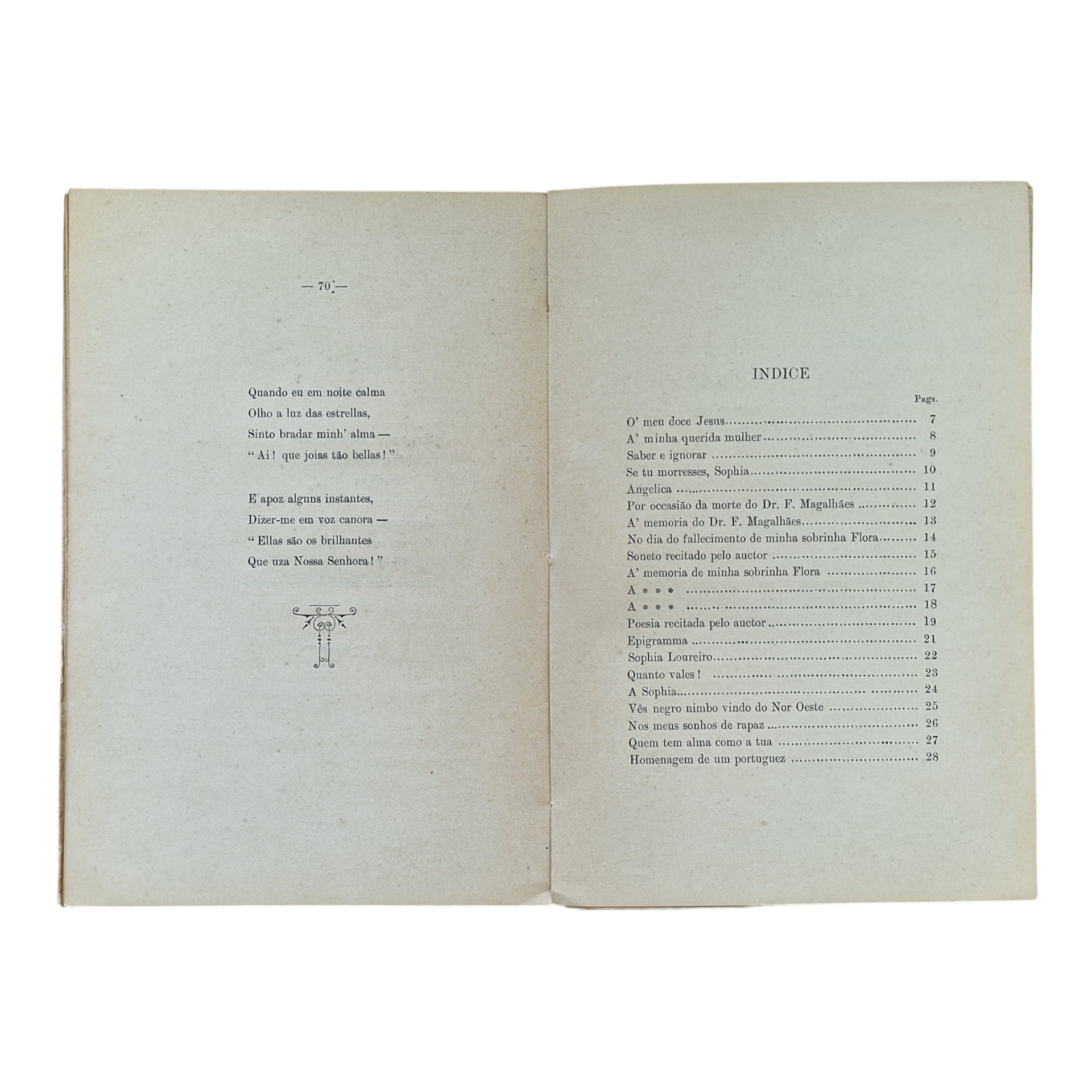 Umbrias e Reflexos – Collecção de Versos | Francisco Vizeu Pinheiro | 1908