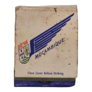 Carteira de Fósforos Vintage DETA Mozambique Airways | Aviação