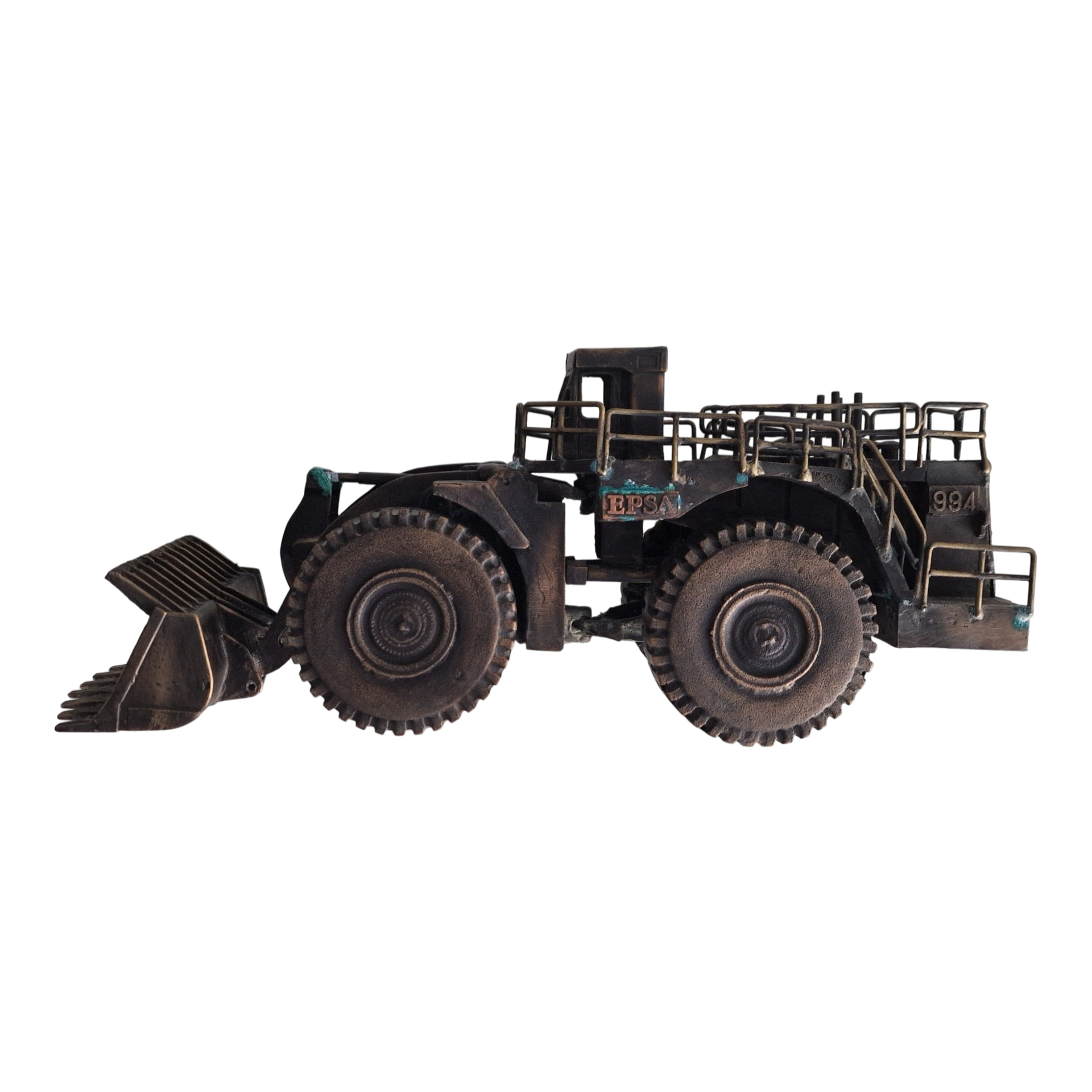 Caterpillar 994 EPSA – Modelo Institucional em Metal sobre Base de Acrílico
