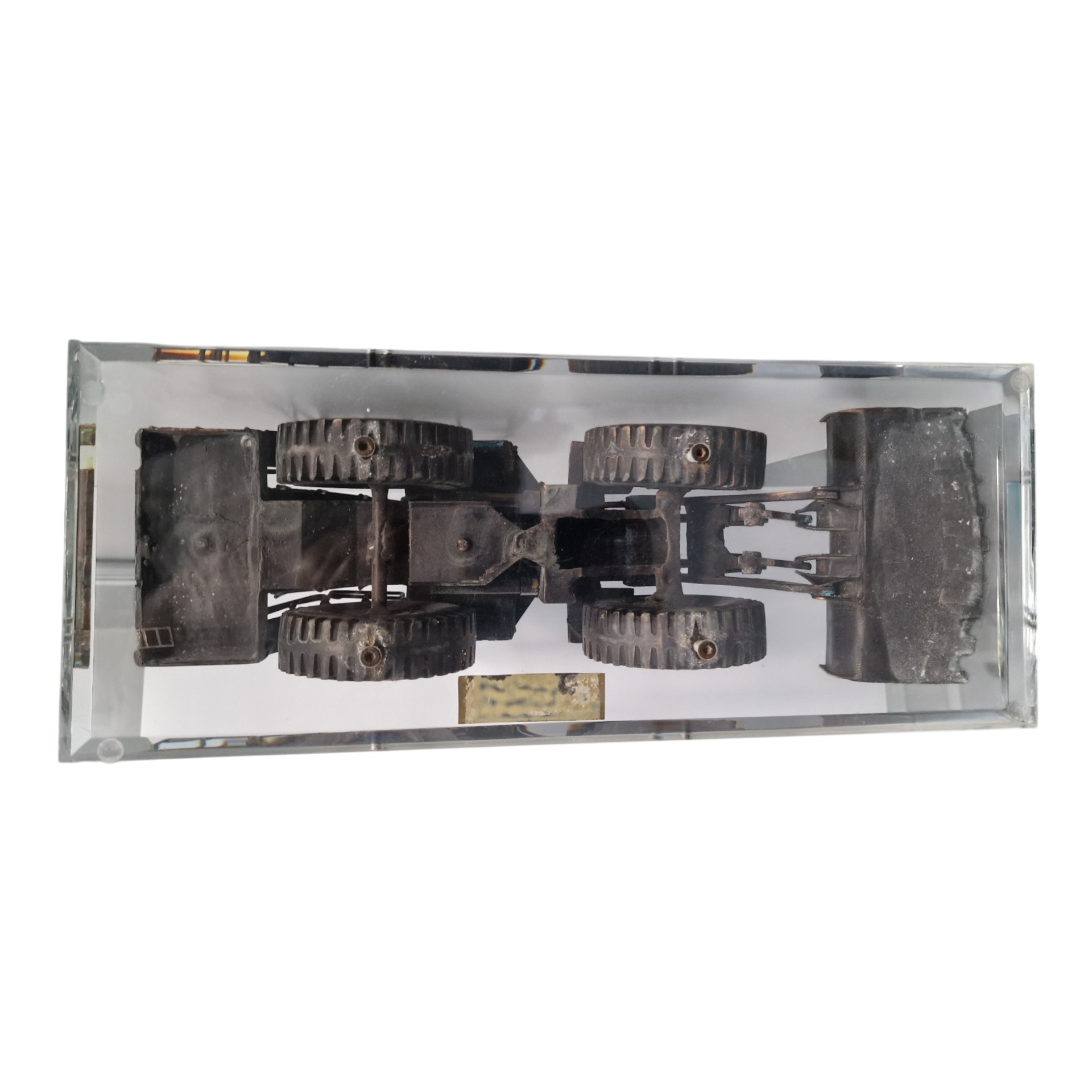 Caterpillar 994 EPSA – Modelo Institucional em Metal sobre Base de Acrílico